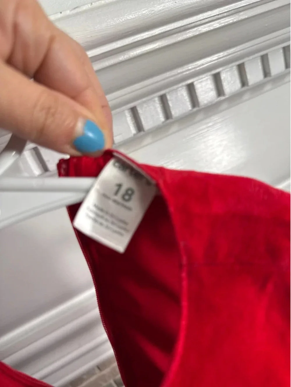 Carters Girls Red 18m dress